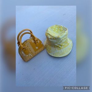 Yellow Bandanna Set